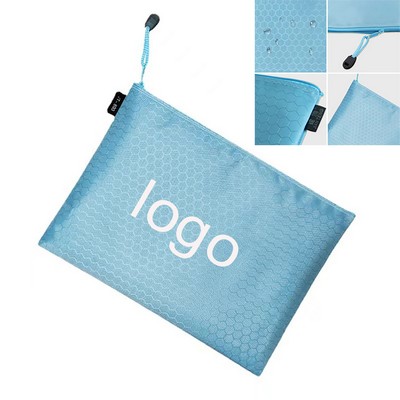 Waterproof Zippered File Folder Pouch