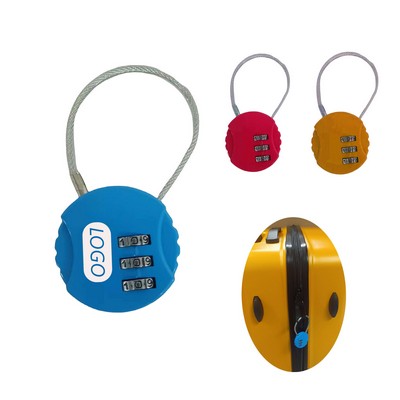 Digit Combination Lock With Wire Rope