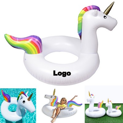 Inflatable Unicorn Pool Float