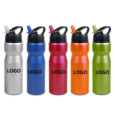 Aluminum Sports Bottle with Straw-700ML