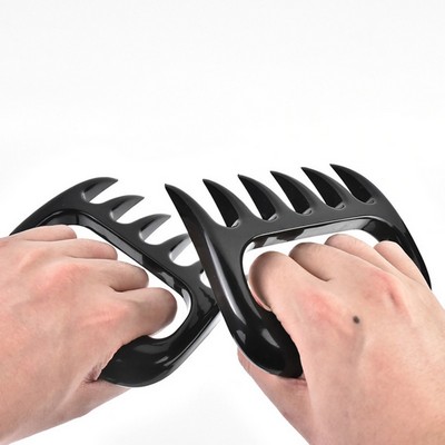 Durable Plastic Bear Claws Barbecue Forks