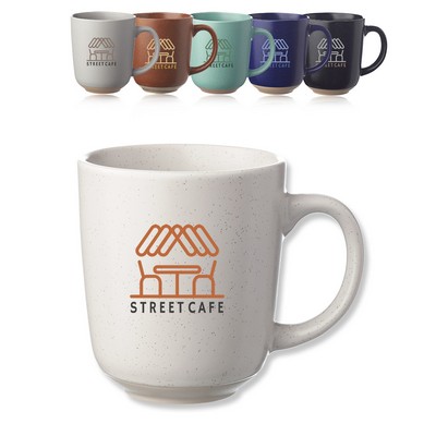 17 oz. Ocean Pines Speckled Clay Bistro Mugs