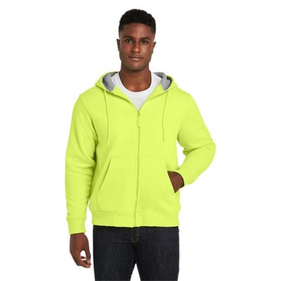 Harriton Men's ClimaBloc™ Lined Heavyweight Hooded Sweatshirt