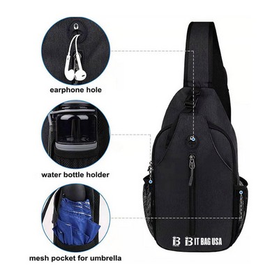 Crossbody Sling Backpack