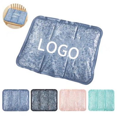 Summer jelly gel cooling ice pad