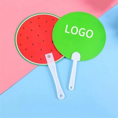 Summer Plastic Hand Fan