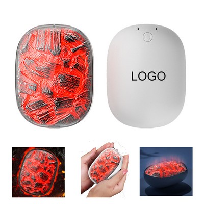 Flame Design Hand Heater Night Light