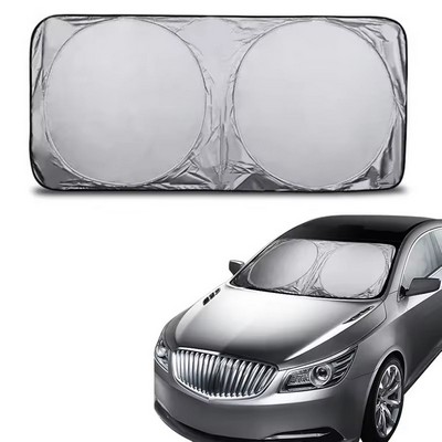 Double Circle Car Sun Shade