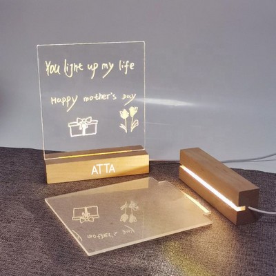 Glowing Graffiti Memo Board