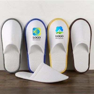 Closed Toe Non-Slip Disposable Slippers For Hotel Guest