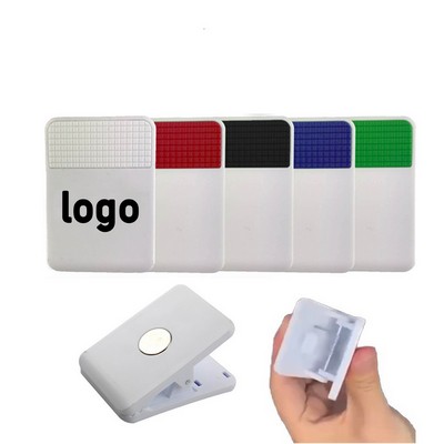 Multifunctional Magnetic Memo Clip with Pen Holder