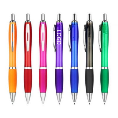 Retractable Ballpoint Pen With Medium Point