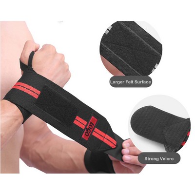 19.6" Professional Wrist Support With Thumb Loop Wristbands