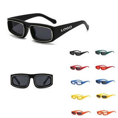 Retro Vintage Fashion Sunglasses With Uv Protection