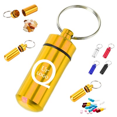 Portable Bottle Pill Case