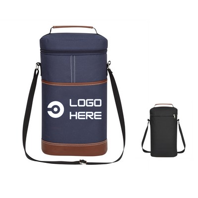 European-Style Wine Insulated Bag