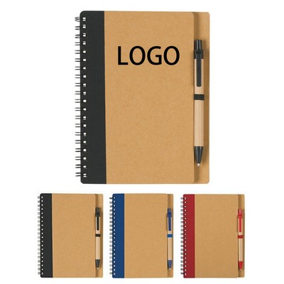 Spiral Notebook with Pen