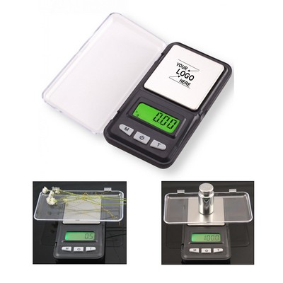 Portable Digital Pocket Scale with Battery