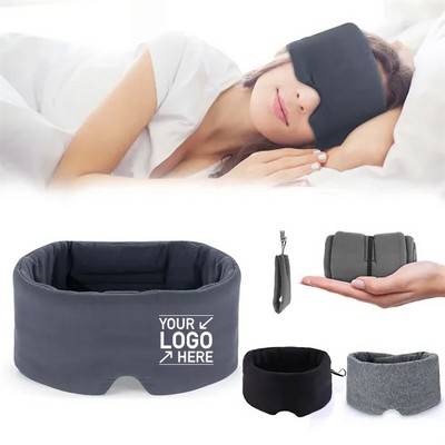 Comfortable Light Blocking Sleep Mask for Restful Nights