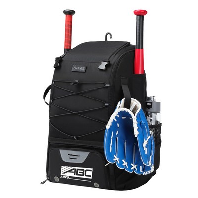 Baseball travel backpack