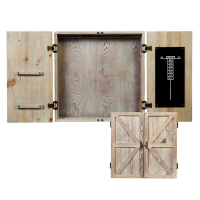 Escalade Sports American Legend - Barnwood Dartboard Cabinet