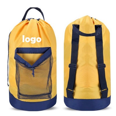 Oxford Fabric Drawstring Backpack