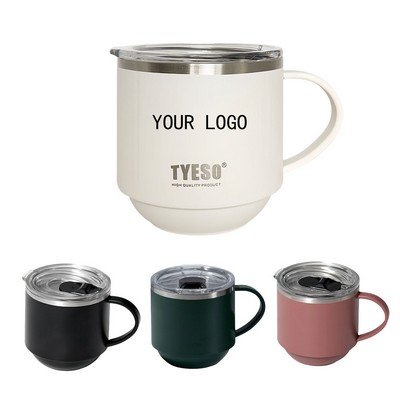 Double Wall Insulated Coffee Cup with Leak Proof Lid