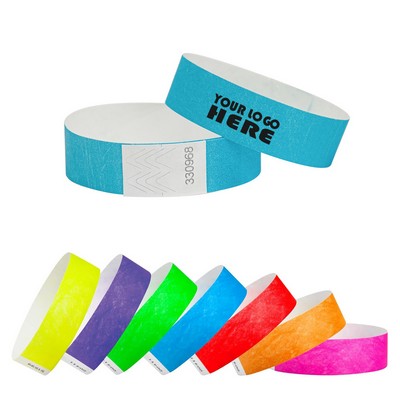 Neon Tyvek Wristband