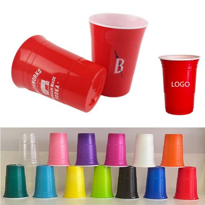 16 Oz Stackable Party Plastic Solo Cup