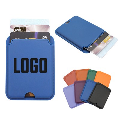 Large Capacity Cell Phone Back Sticker Card Holder