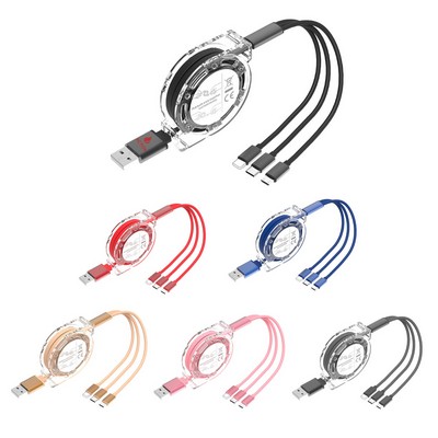 Fast Charge 3-in-1 Charging Cable