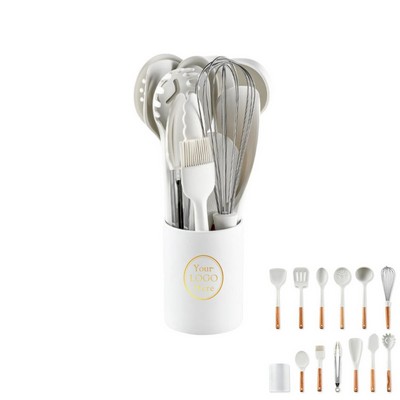 Silicone Kitchen Cooking Utensils Set of 12pcs