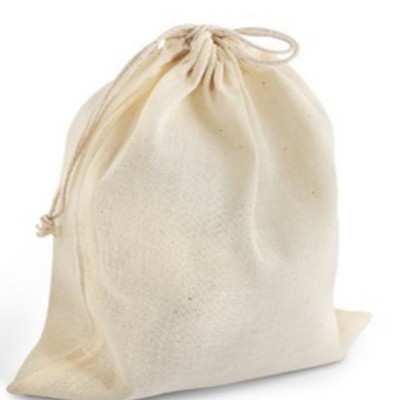 4oz OR 6 oz Cotton Canvas Drawstring Bag - 10 x 16