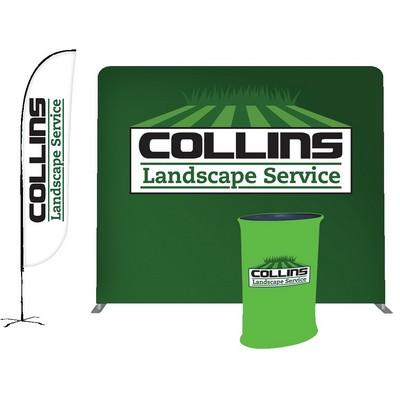 Banner Podium Flag Display Kit