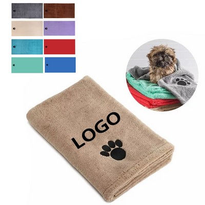 Microfiber Pet Grooming Towel