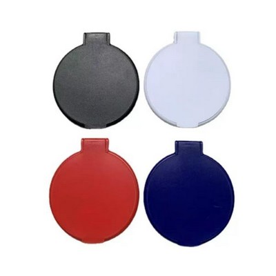 Compact Round Plastic Mirror