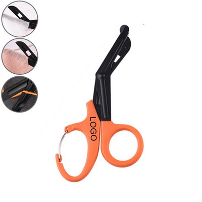 Medical Bandage Scissors With Carabiner