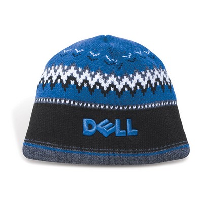 Dalvik Jacquard Beanie w/Microfleece Lining