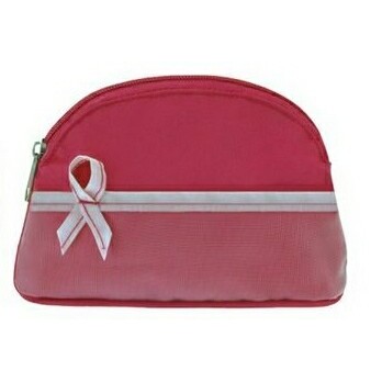 Pink Ribbon Cosmetic Bag