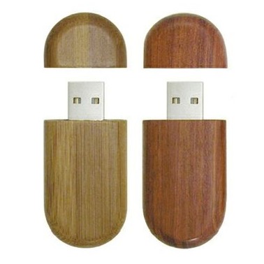 Wood USB Flash Drive - 1GB