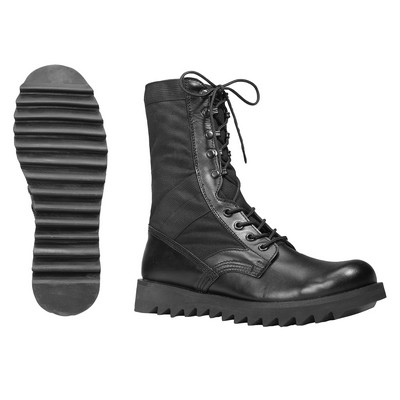 GI Type Black Ripple Sole Jungle Boots