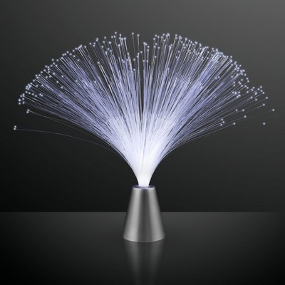 White LED Fiber Optic Party Centerpiece - BLANK