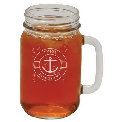 16 Oz. Mason Jar Mug