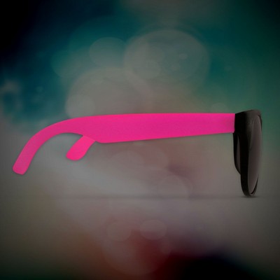 Pink Custom Neon Billboard Sunglasses(Blank)