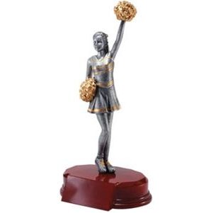 Cheerleader, Female - Resin Figures - 8"