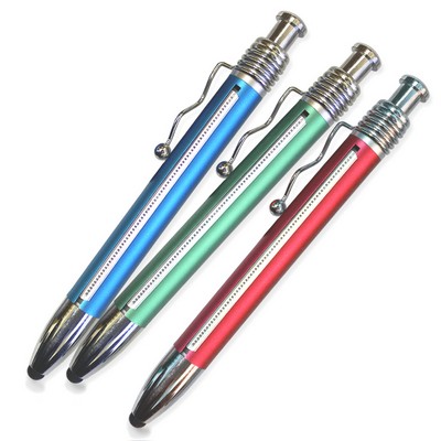 Stylus Banner Pen w/ Stylish Pocket Clip