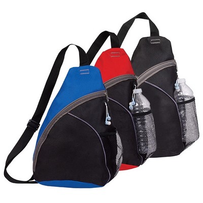 Zipper Sling Backpack (9"x15"x4½")