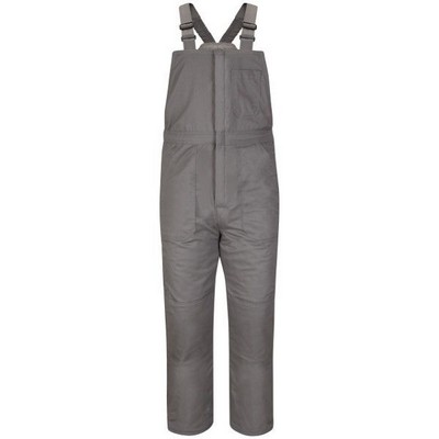 Bulwark™ Men's Deluxe Insulated Bib Flame Resistant Overall - Gray