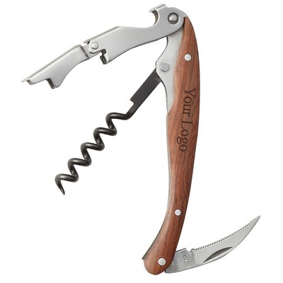 Lisse™ Two Step Waiter's Corkscrew w/Rosewood Handle