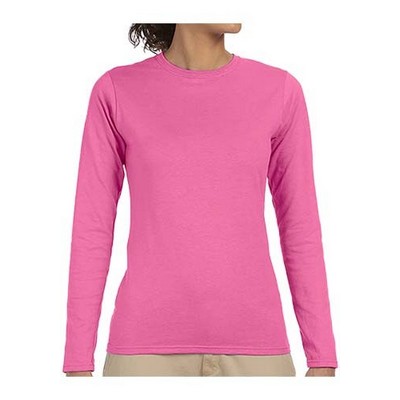 Gildan® SoftStyle 4.5 Oz. Junior Fit Long Sleeve Tee Shirt